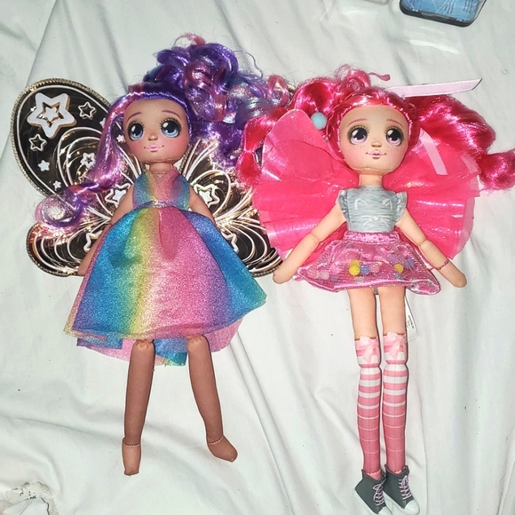 : Bundle of 2 Dream Seekers Dolls  Bella and Stella light up doll - Picture 1 of 10